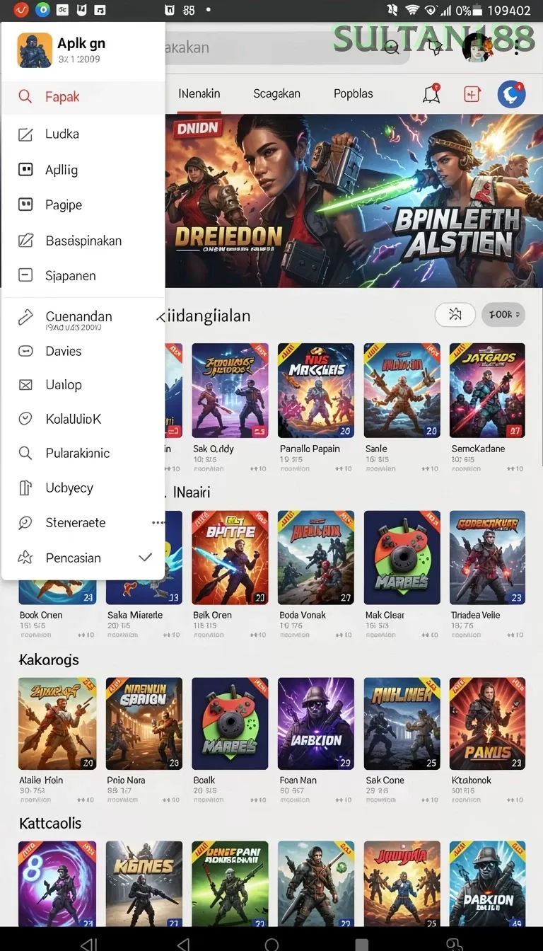 Screenshot marquee nomor 1